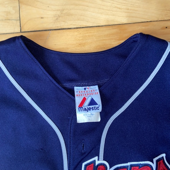 Majestic Indians baseball jersey Sizemore #27  ⚾️ - Picture 2 of 3